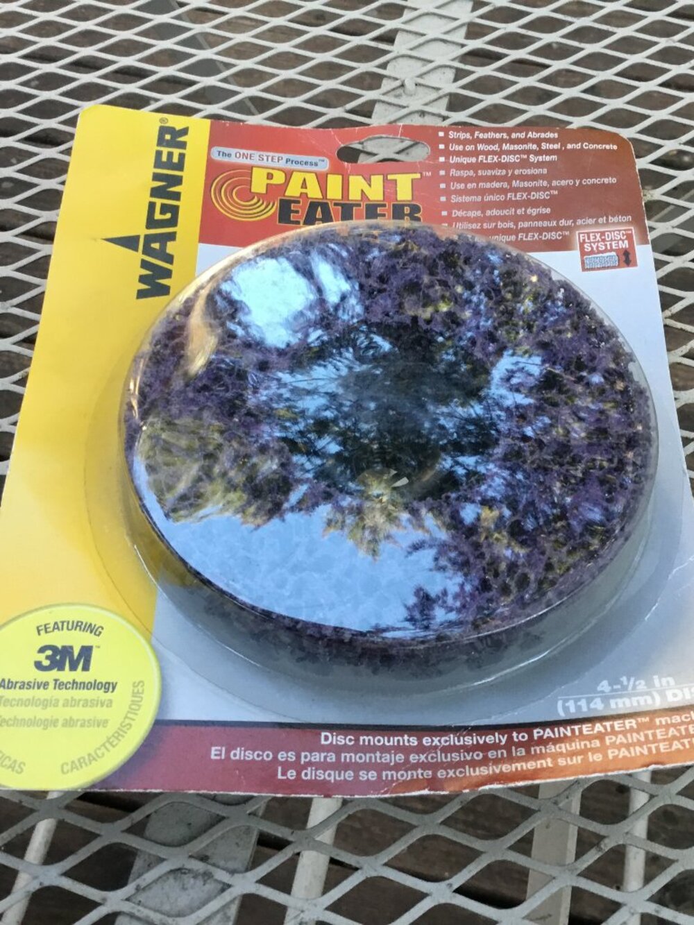 Lot of 2 Wagner 3M Paint Eater 4.5” Disc 0513041 Abrasive Technology NOS